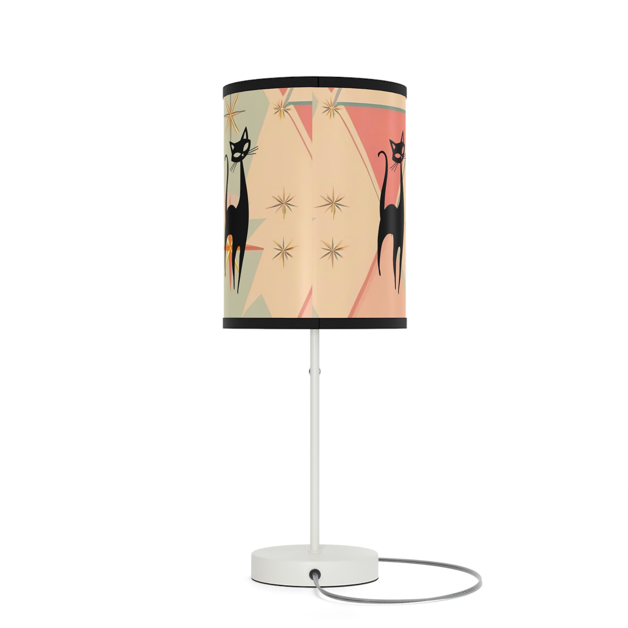 Mid-Century Modern Cat Lamp – Stylish Home Decor for Cat Lovers - Mid Century Modern Gal