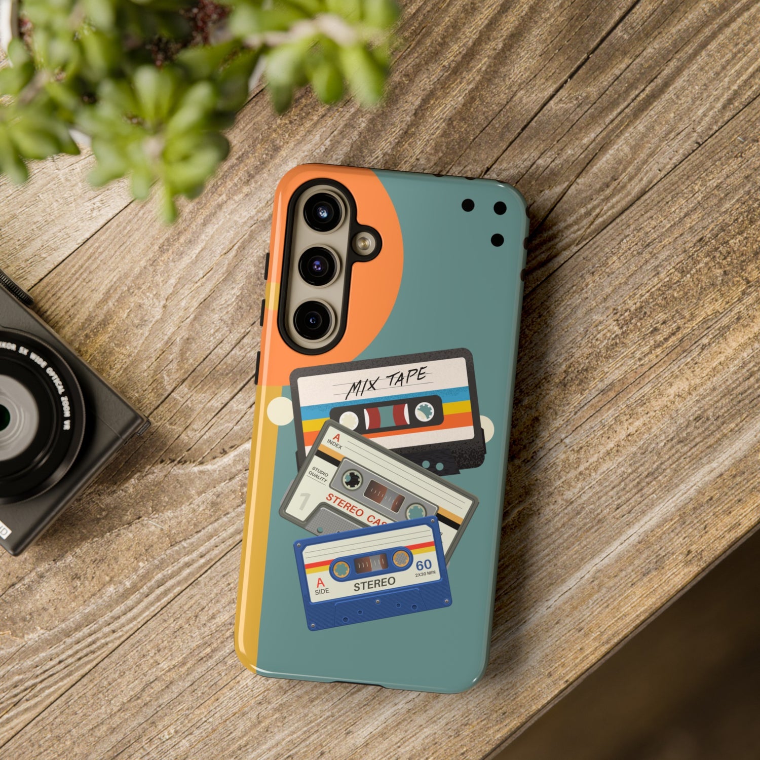 Gen X, Retro Cassettes Mid Mod Smart Phone Tough Cases