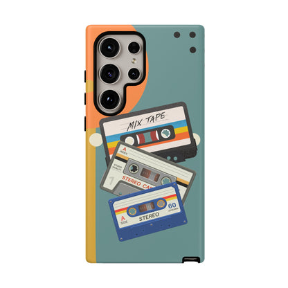 Gen X, Retro Cassettes Mid Mod Smart Phone Tough Cases