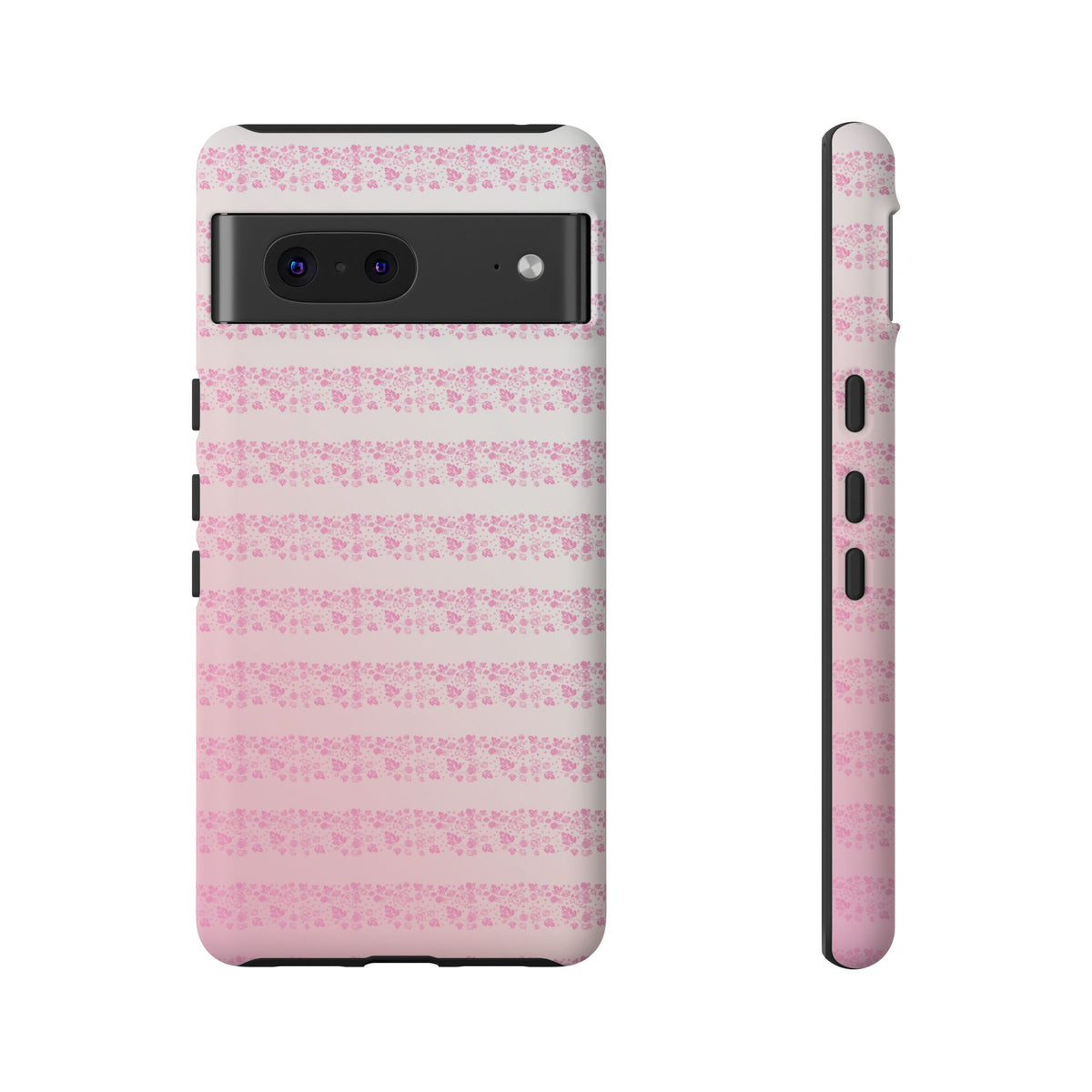 Pink Pyrex Gooseberry Striped Phone Case, Stylish Phone Cover, Tough Protective Case, Cute Cell Phone Case, Trending Gift for Her