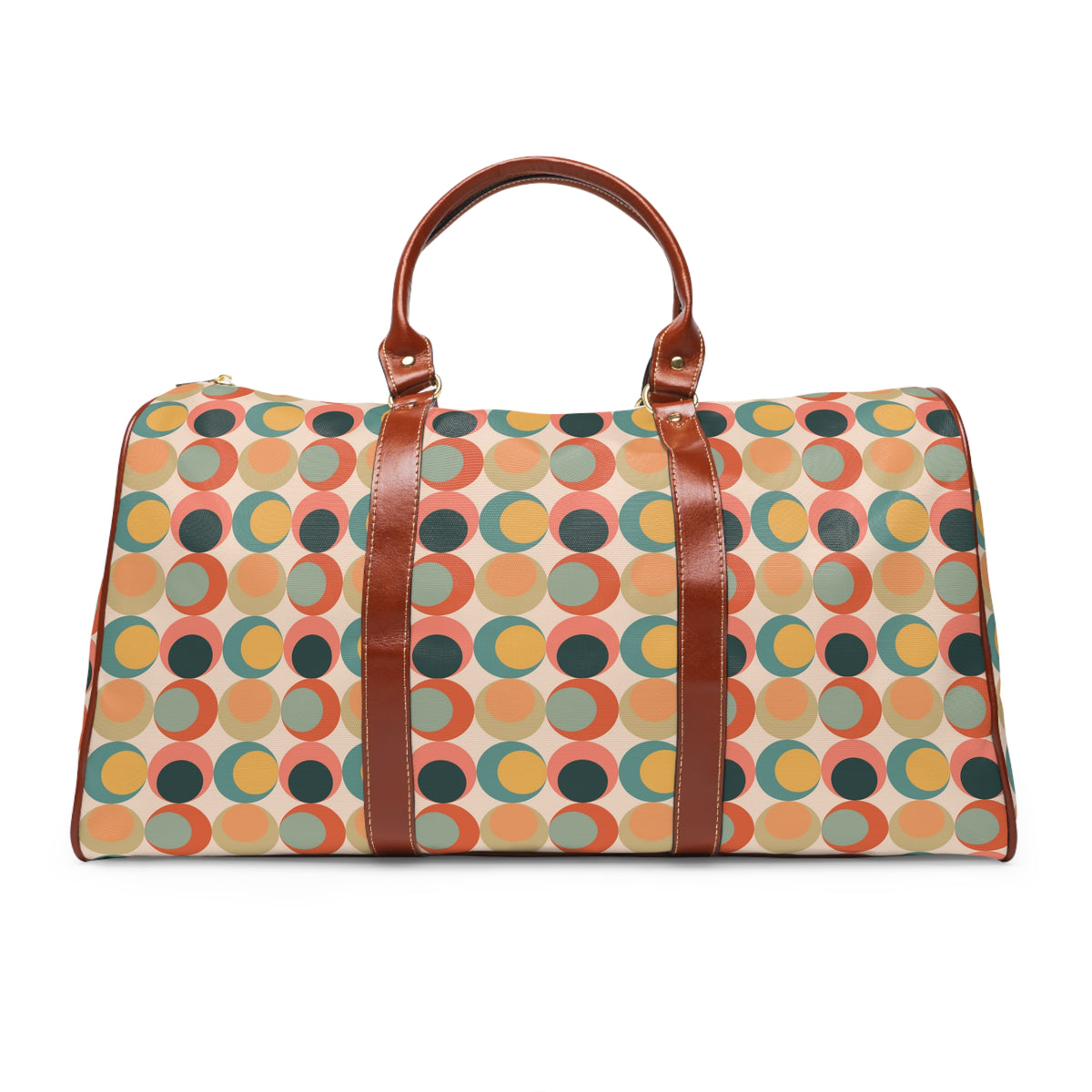 Atomic Cat, Time Capsule Travel Mid Century Modern Quirky Fun Carry On, Weekender, Waterproof Travel Bag - Mid Century Modern Gal