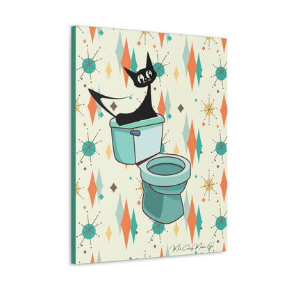 Retro Bathroom, Atomic Cat, Franciscan Starburst 50&
