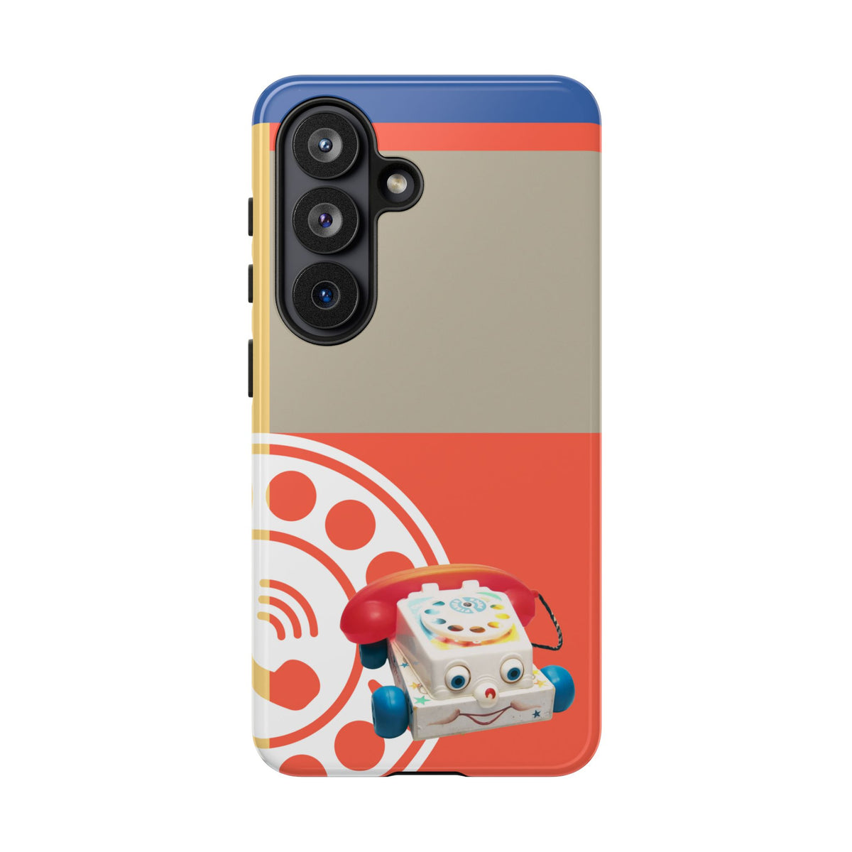 The First Original Phone, Eye Phone, Retro Kitschy Cute Rotary Phone, Tough Phone Cases