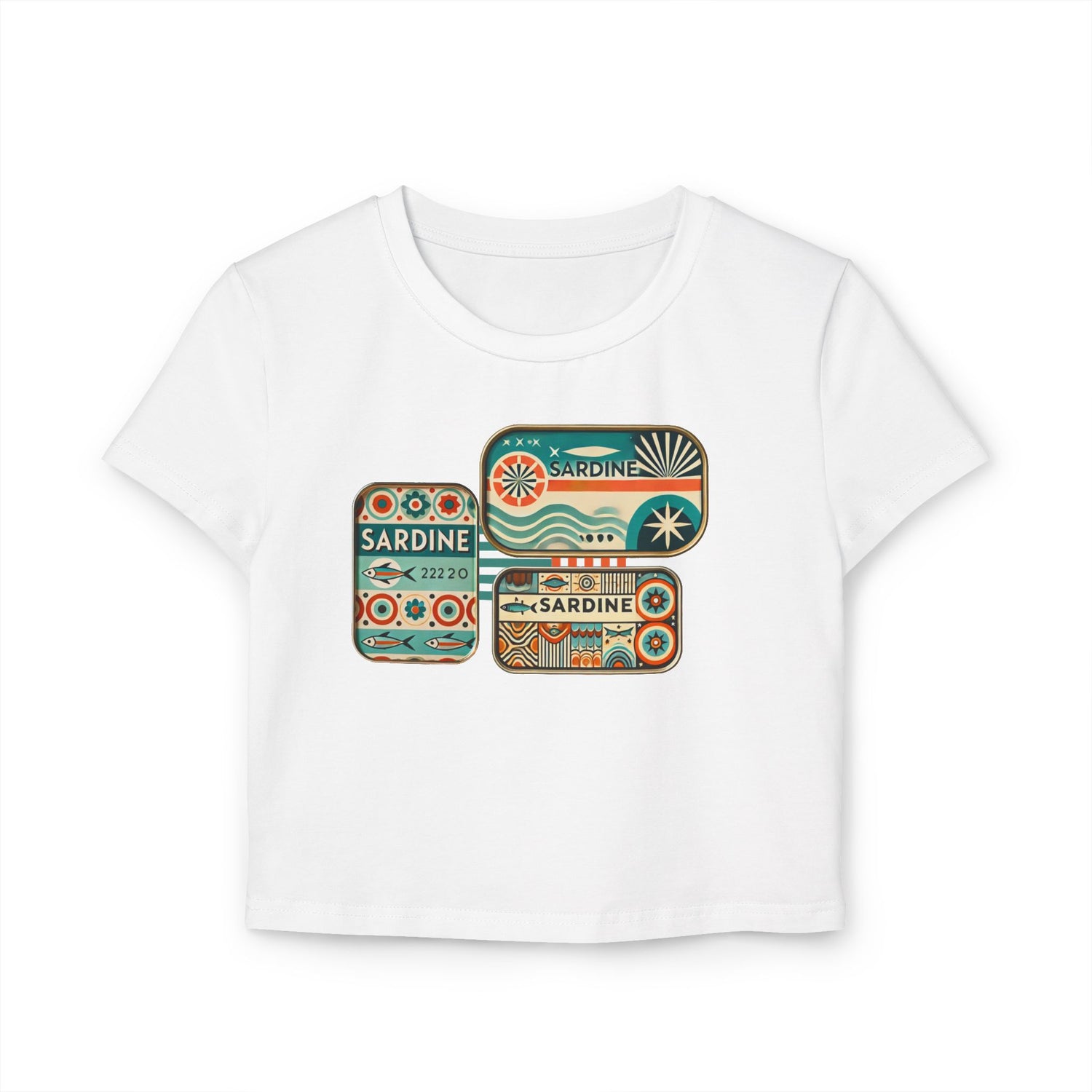 Retro Sardine Design Women&