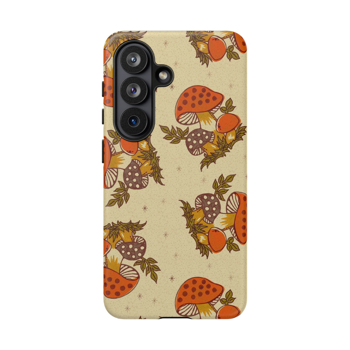 70s Merry Mushroom Groovy Retro Smart Phone Tough Phone Cases