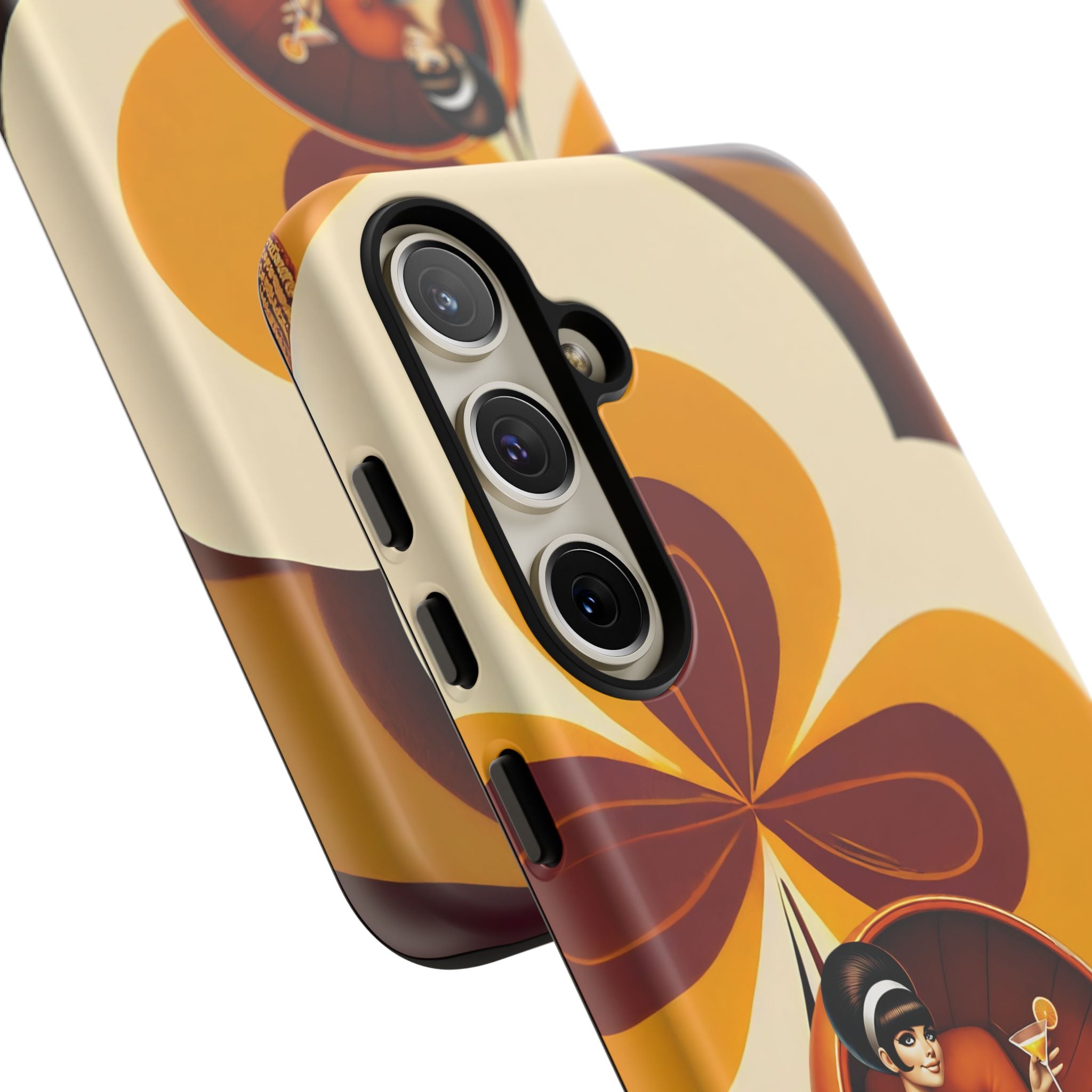 Groovy Mod 60s Retro Flower Power Phone Cases