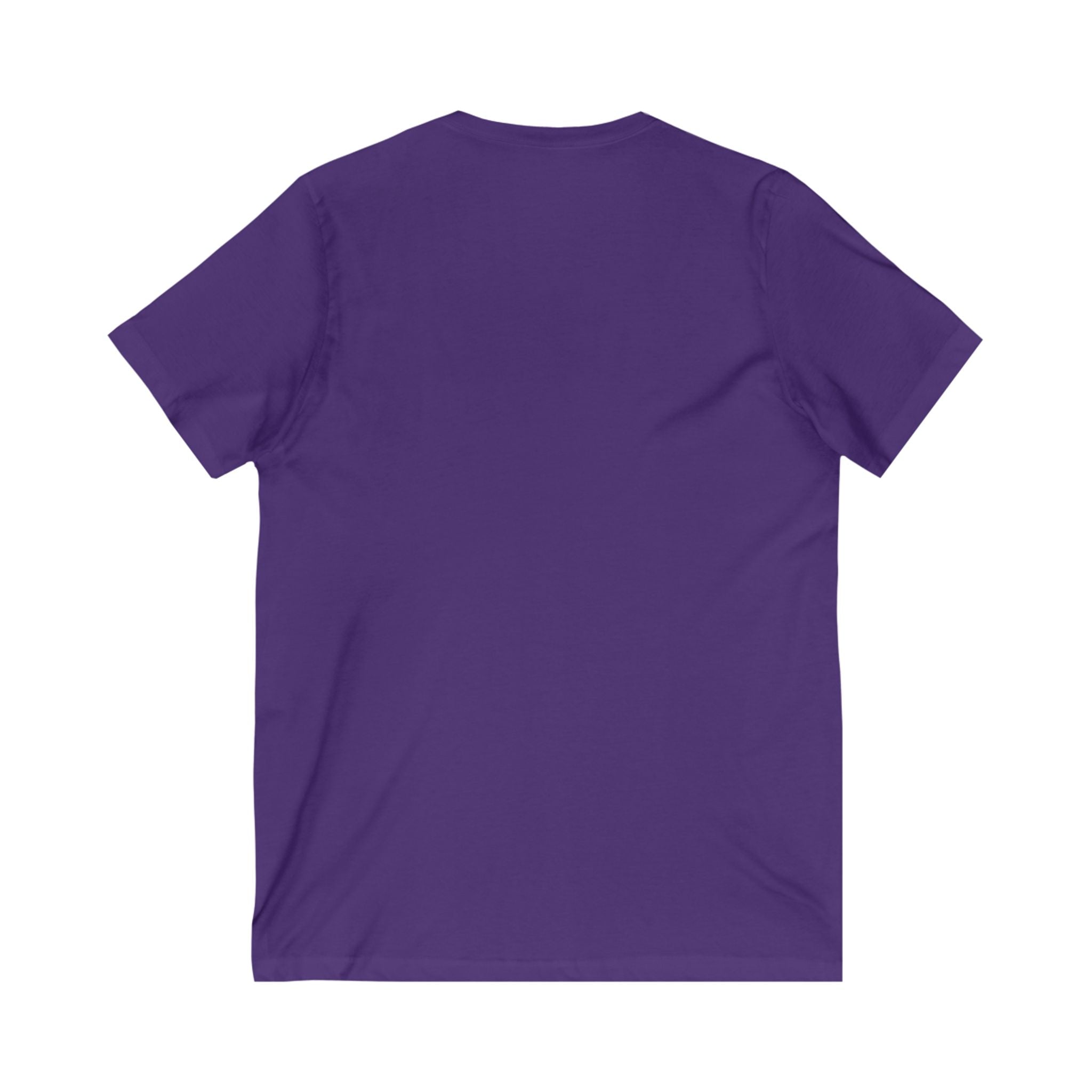 Atomic Cat, Mid Century Modern Whimsical V-Neck Tee For Women - Mid Century Modern Gal