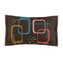 Mid Century Modern Geometric, Mid Mod Retro Microfiber Pillow Sham - Mid Century Modern Gal