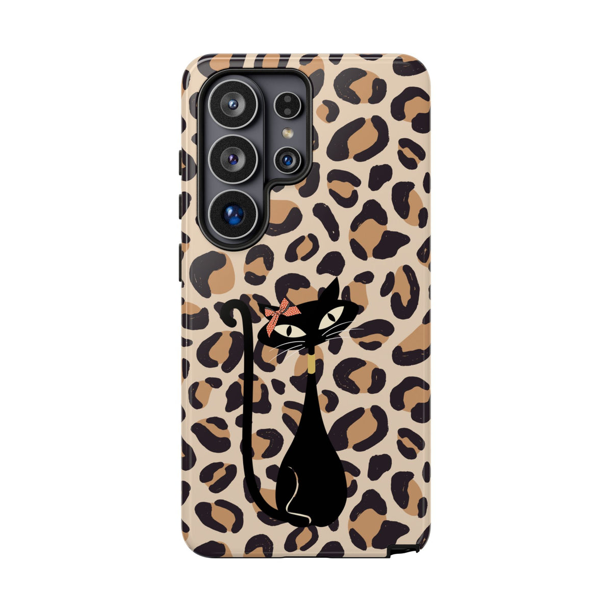 Mid Century Modern 50s Leopard Print, Atomic Cat, Mid Mod Tough Cases