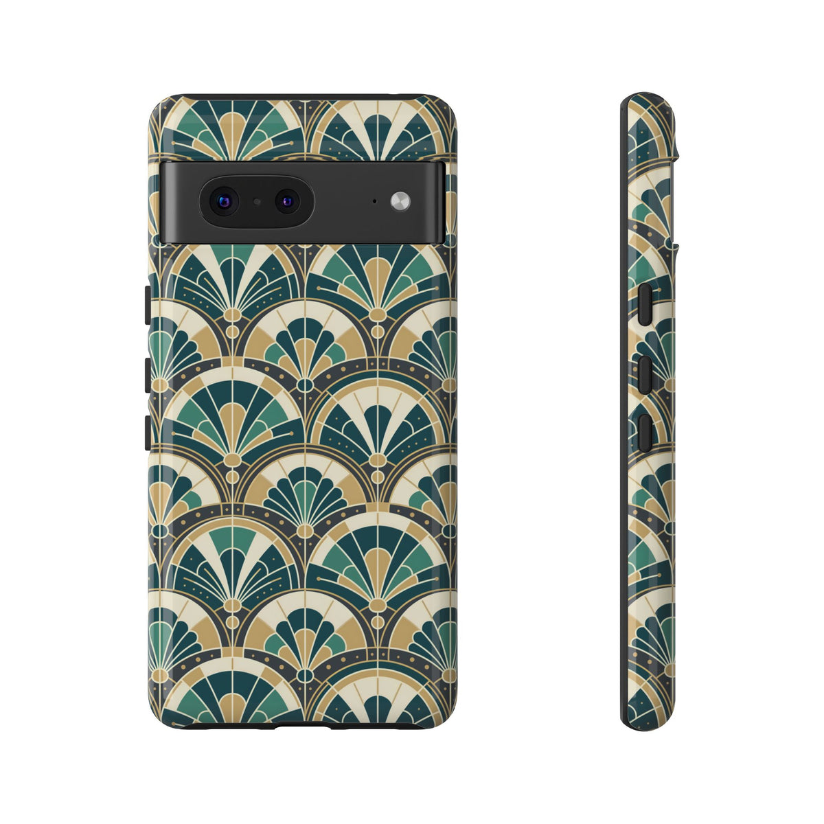 Art Deco Peacock Inspired Tough Phone Case
