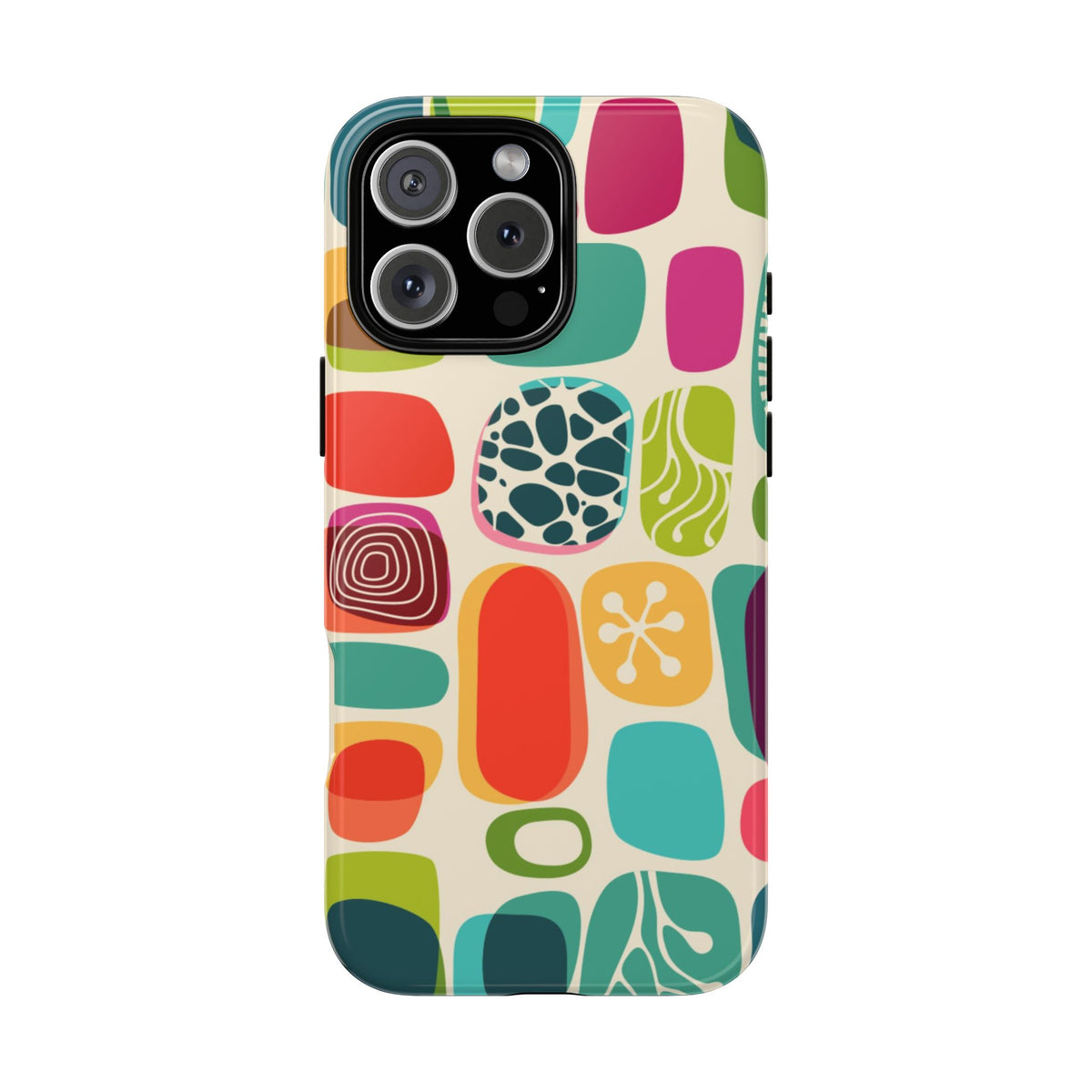 Mid Century Modern Amoeba Designed Tough Phone Case