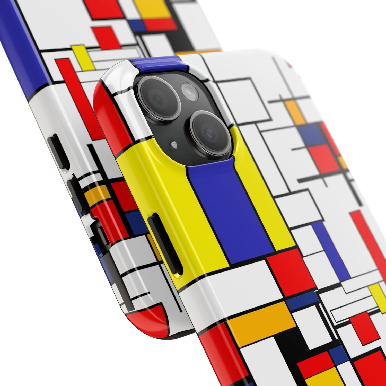 Retro Mod Mondrian, Mid Century Modern Style Tough Phone Case