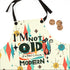 Mid Century Modern Apron Gift, Kitschy Fun Apron Gift, I&