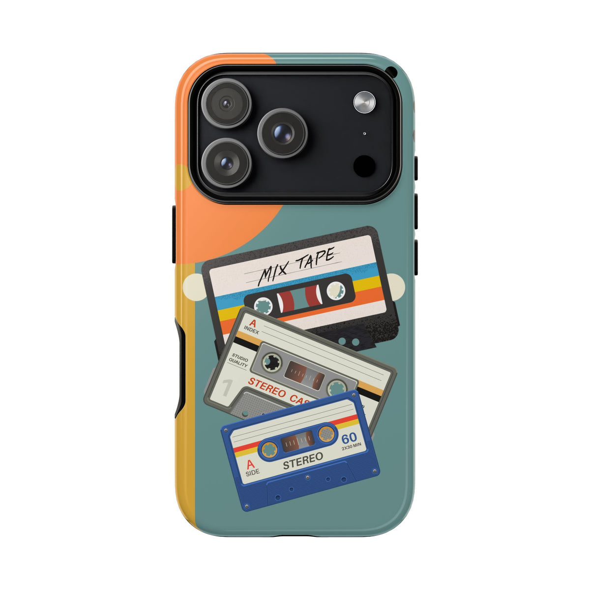 Gen X, Retro Cassettes Mid Mod Smart Phone Tough Cases