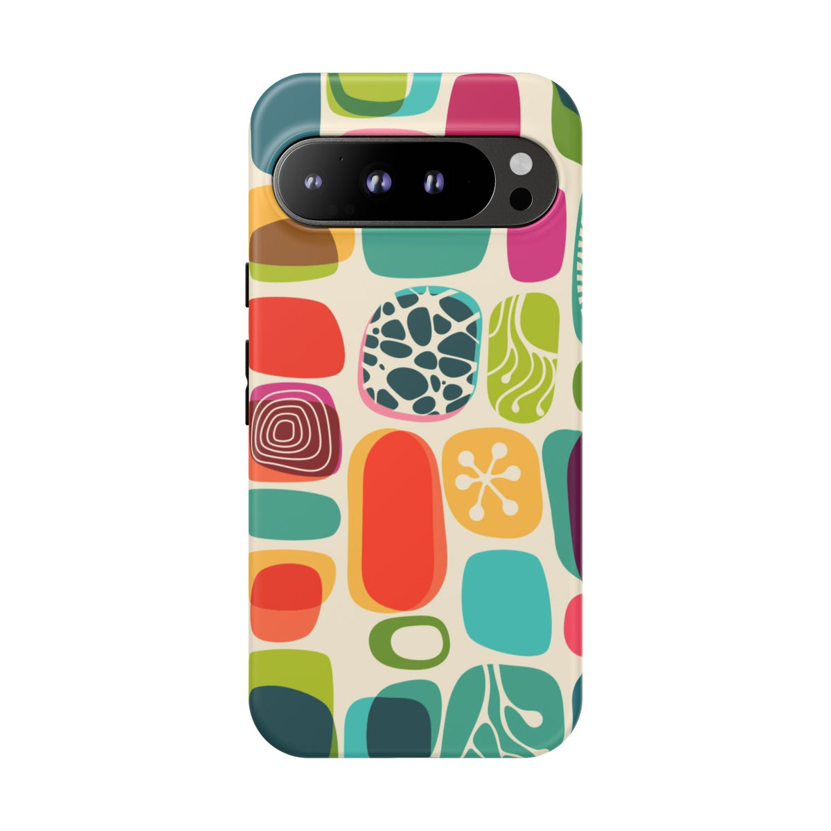 Mid Century Modern Amoeba Designed Tough Phone Case