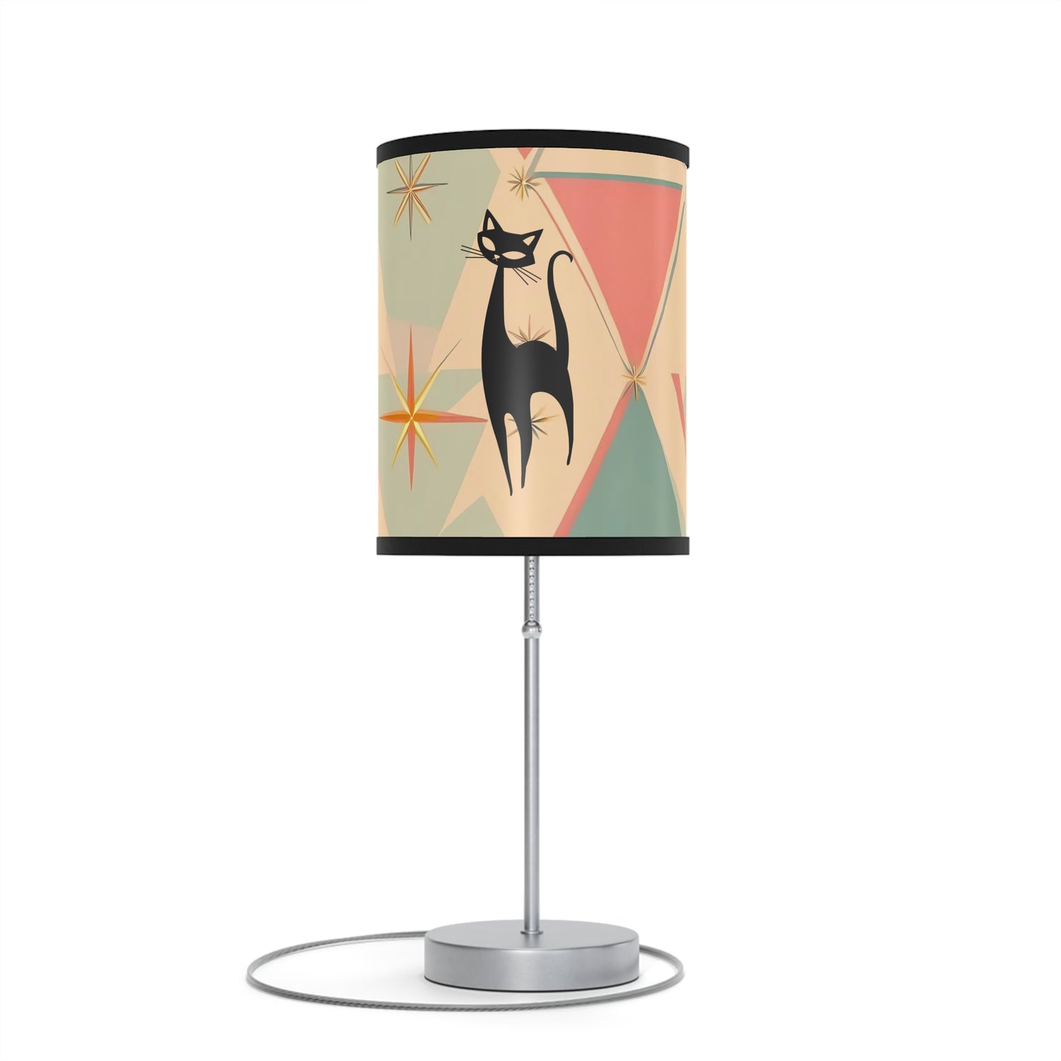 Mid-Century Modern Cat Lamp – Stylish Home Decor for Cat Lovers - Mid Century Modern Gal