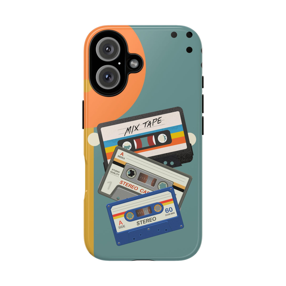 Gen X, Retro Cassettes Mid Mod Smart Phone Tough Cases