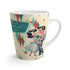Mid Century Modern Sweetheart Kitschy Atomic Coffee, Tea Latte Mug Mug 12oz Mid Century Modern Gal