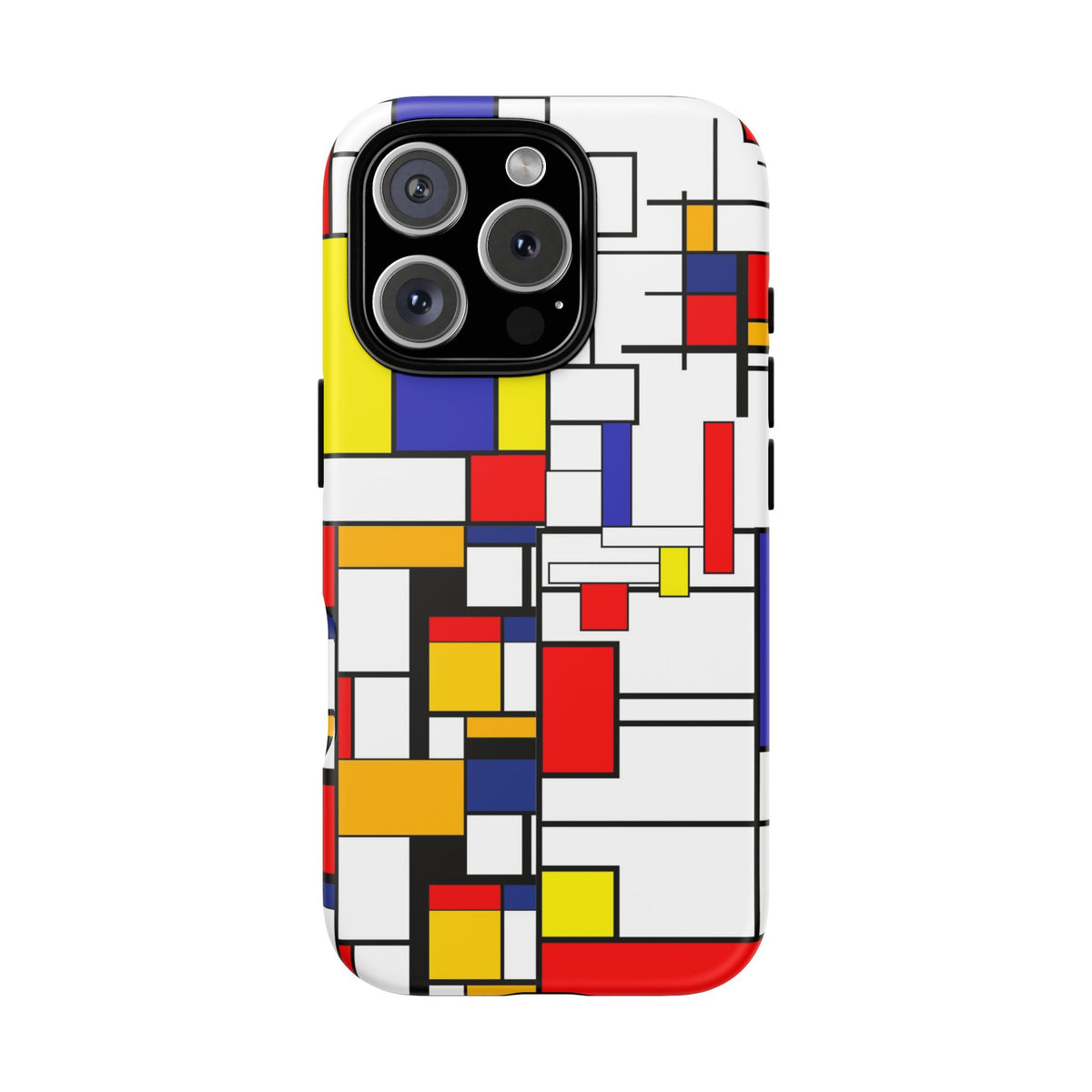 Retro Mod Mondrian, Mid Century Modern Style Tough Phone Case