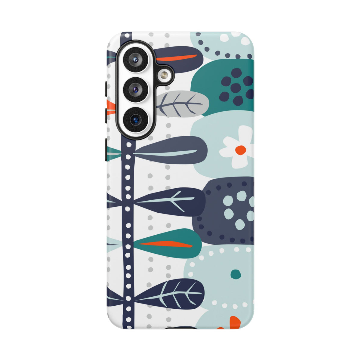 Scandinavian Modern Floral Nordic Hygge Tough Phone Case