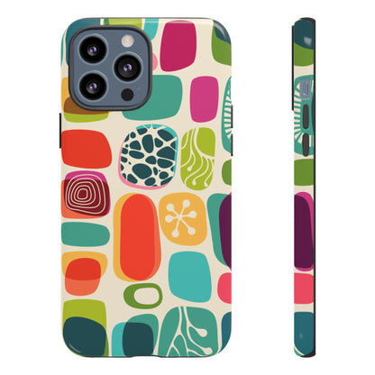 Mid Century Modern Amoeba Designed Tough Phone Case