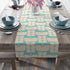 Mid Century Modern Scandi Designed Moder Danish Retro Flower Table Runner - Mid Century Modern Gal