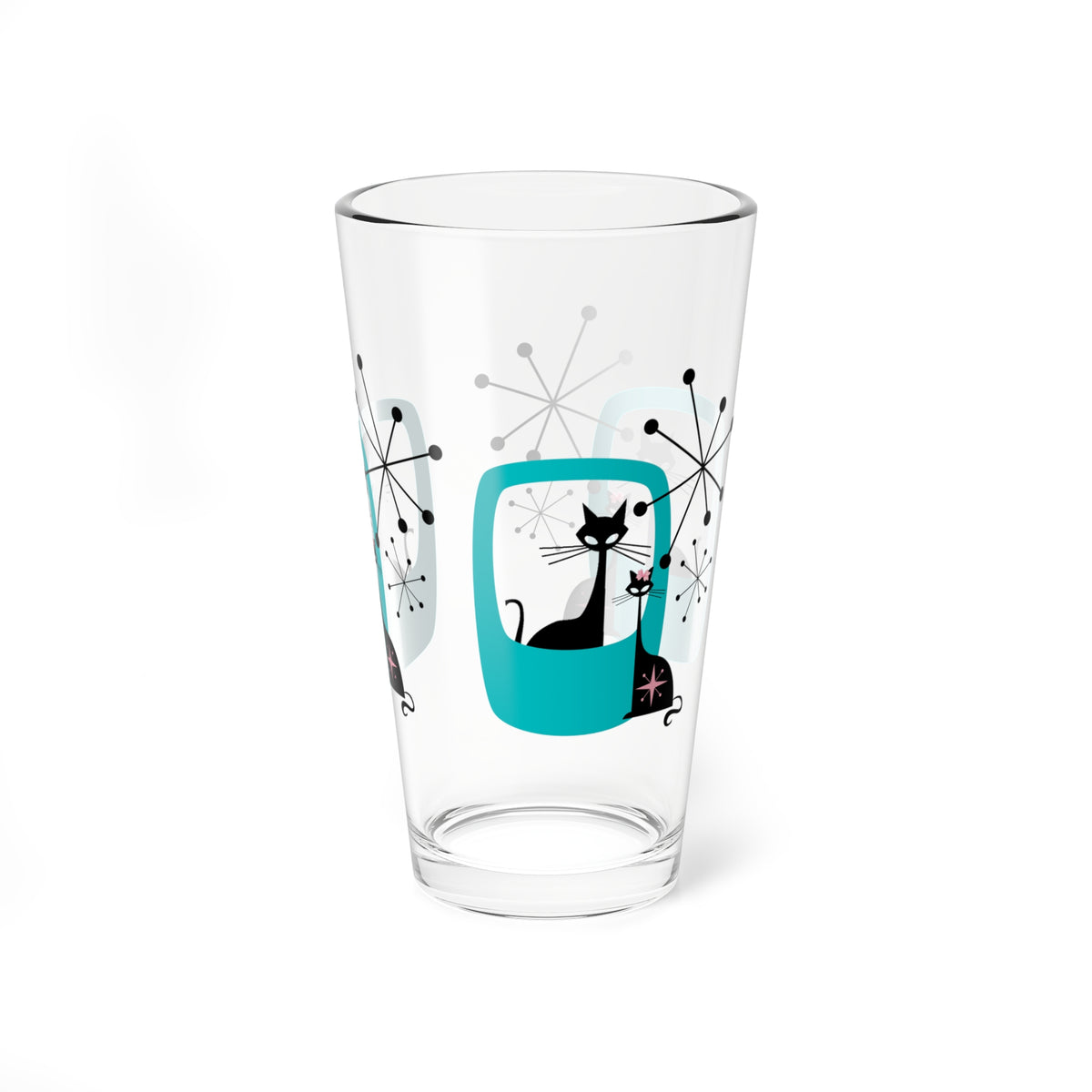 Atomic Cat Kitschy Mid Century Modern Retro Barware - Mid Century Modern Gal