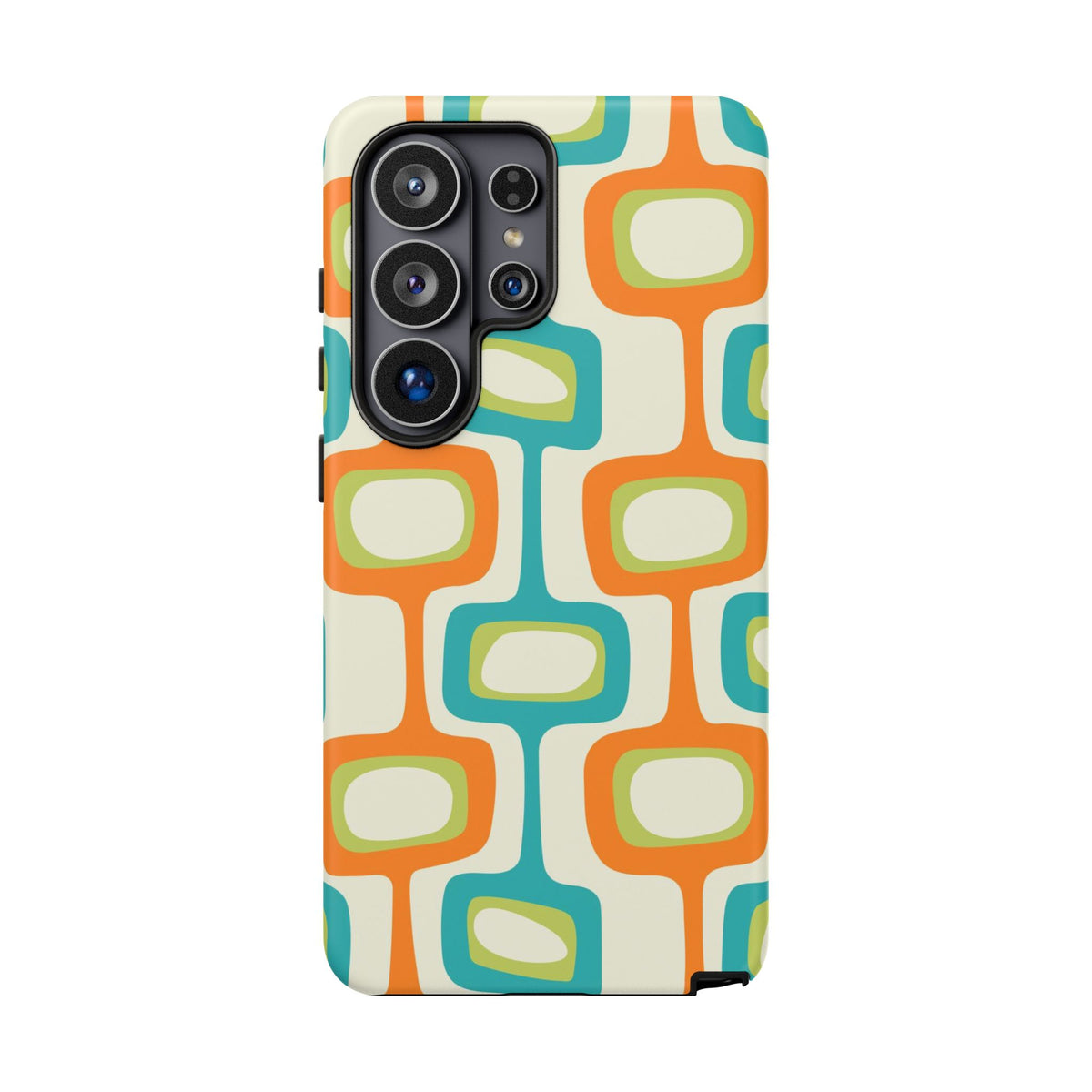 Mid Century Modern Groovy Googie Design, Colorful Smart Phone Tough Cases - Mid Century Modern Gal