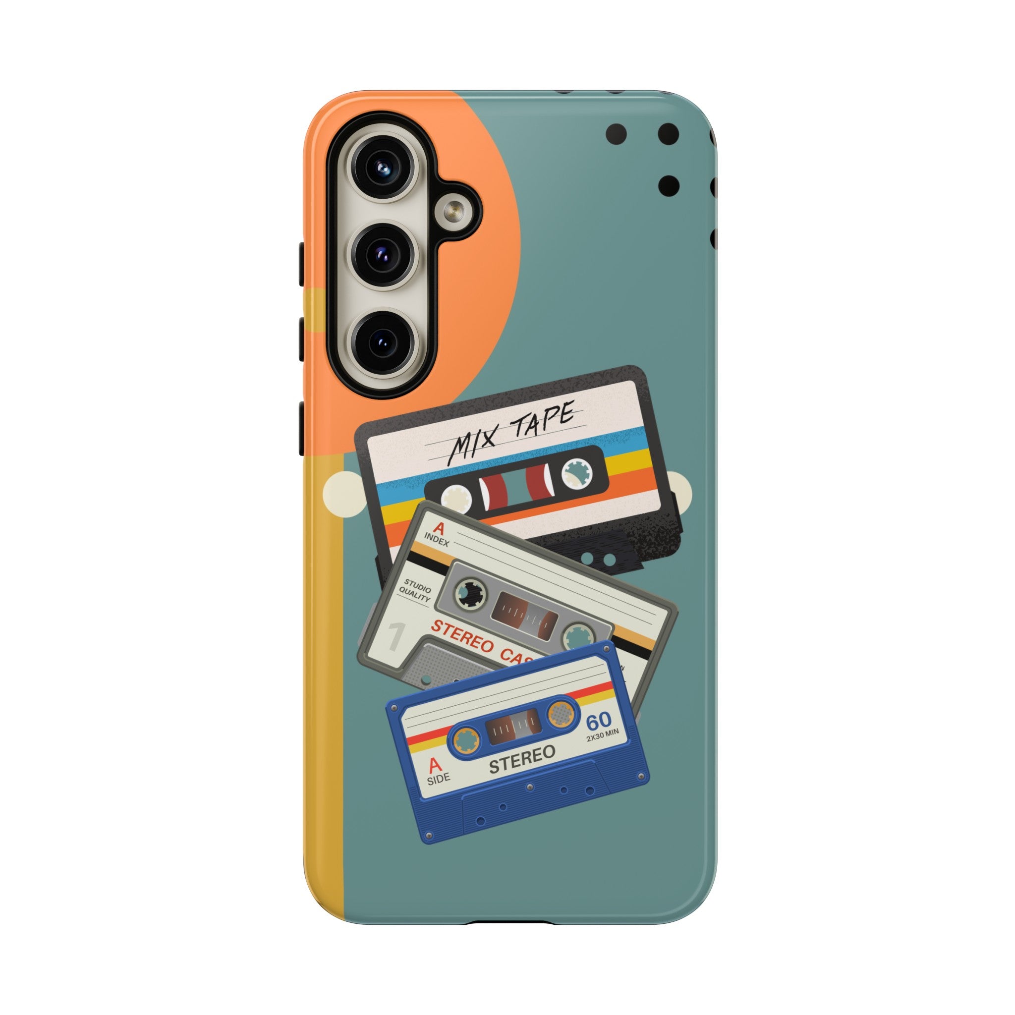 Gen X, Retro Cassettes Mid Mod Smart Phone Tough Cases