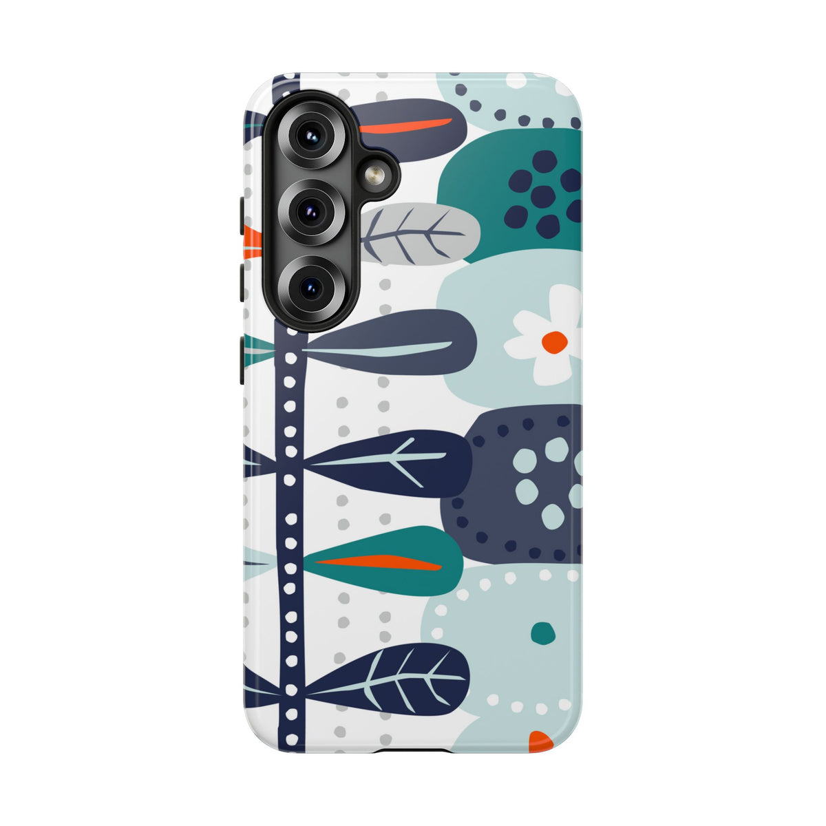Scandinavian Modern Floral Nordic Hygge Tough Phone Case