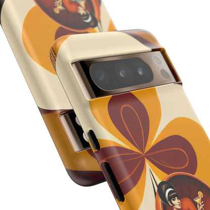 Groovy Mod 60s Retro Flower Power Phone Cases