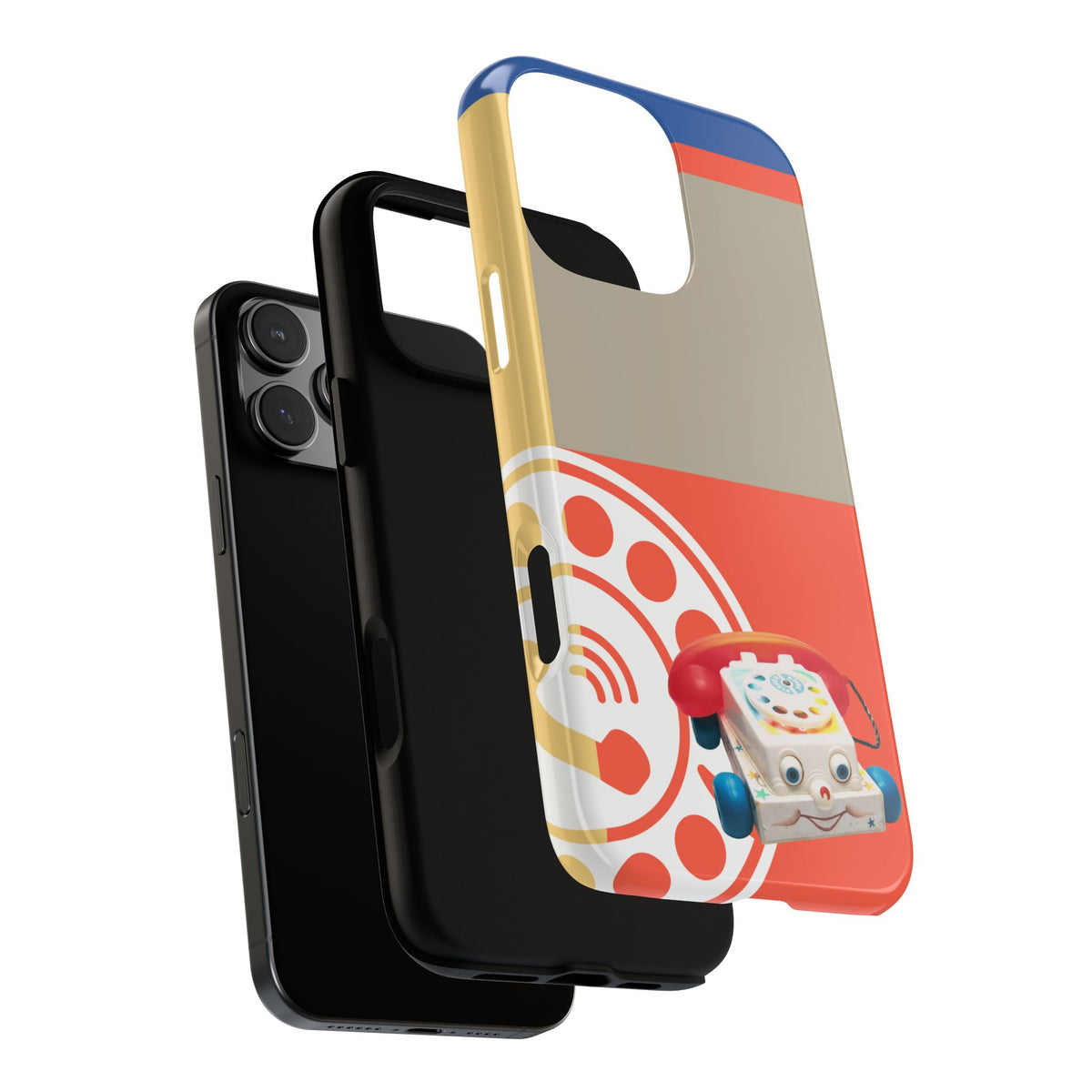 The First Original Phone, Eye Phone, Retro Kitschy Cute Rotary Phone, Tough Phone Cases