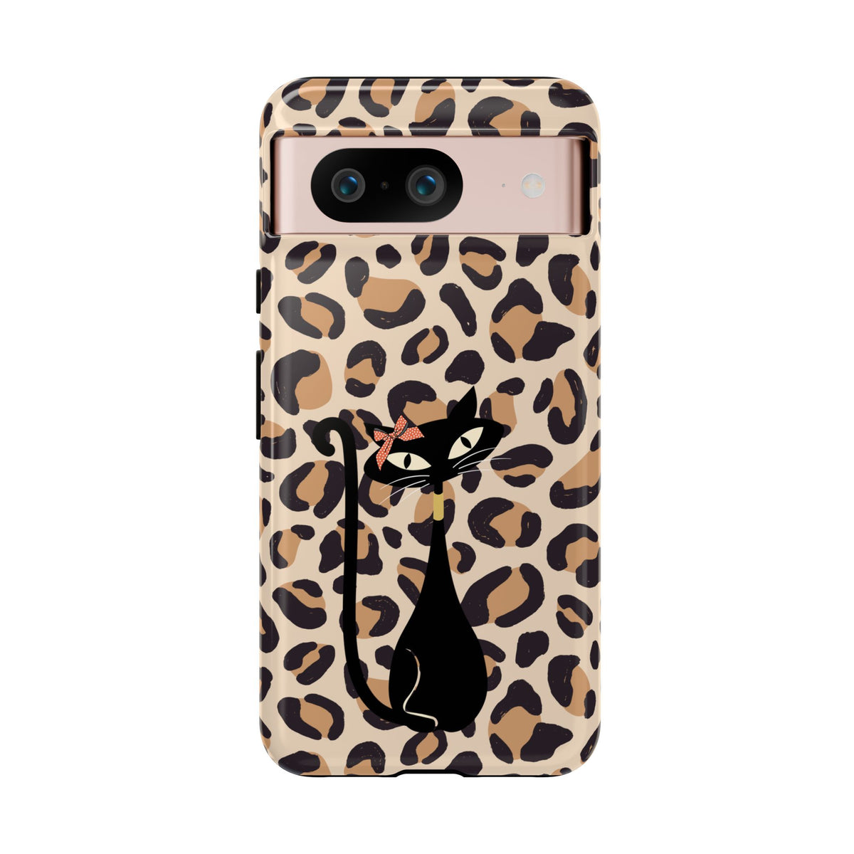 Mid Century Modern 50s Leopard Print, Atomic Cat, Mid Mod Tough Cases - Mid Century Modern Gal