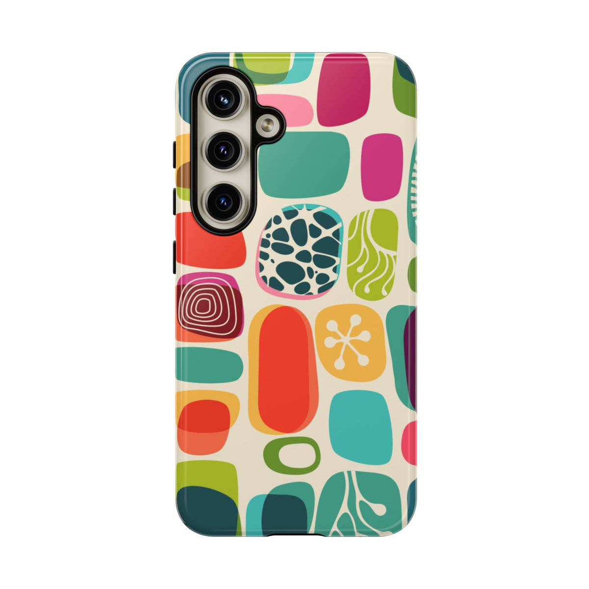 Mid Century Modern Amoeba Designed Tough Phone Case