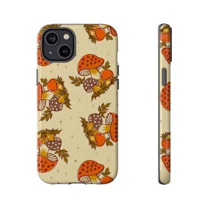 70s Merry Mushroom Groovy Retro Smart Phone Tough Phone Cases