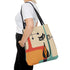Atomic Cat Mid Century Mod Tote Bag - Mid Century Modern Gal