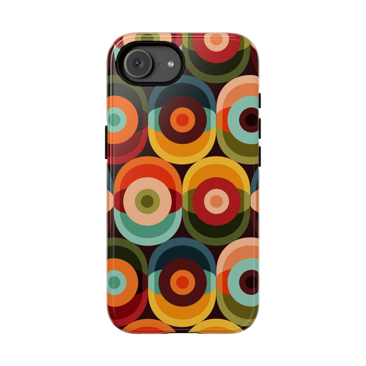 Retro Groovy Space Orb, Funky Fun Tough Phone Case