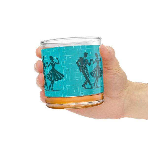 Vintage Sway Swing Dance Rocks Glass – 10oz Cocktail Tumbler for Retro Style Lovers