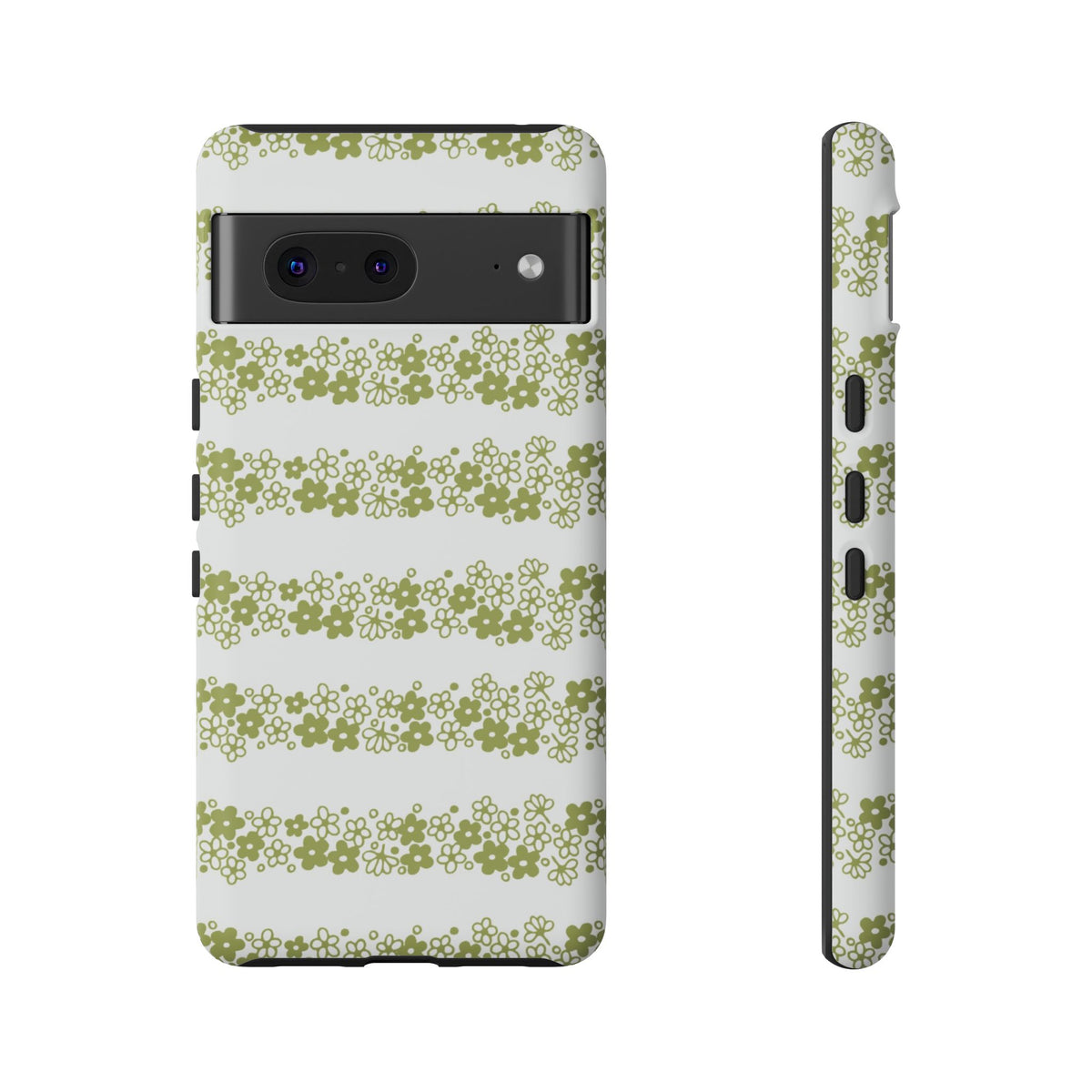 Pyrex Crazy Daisy Spring BlossonFloral Phone Case: Tough Cases with Elegant Green Floral Design, Durable Phone Cover