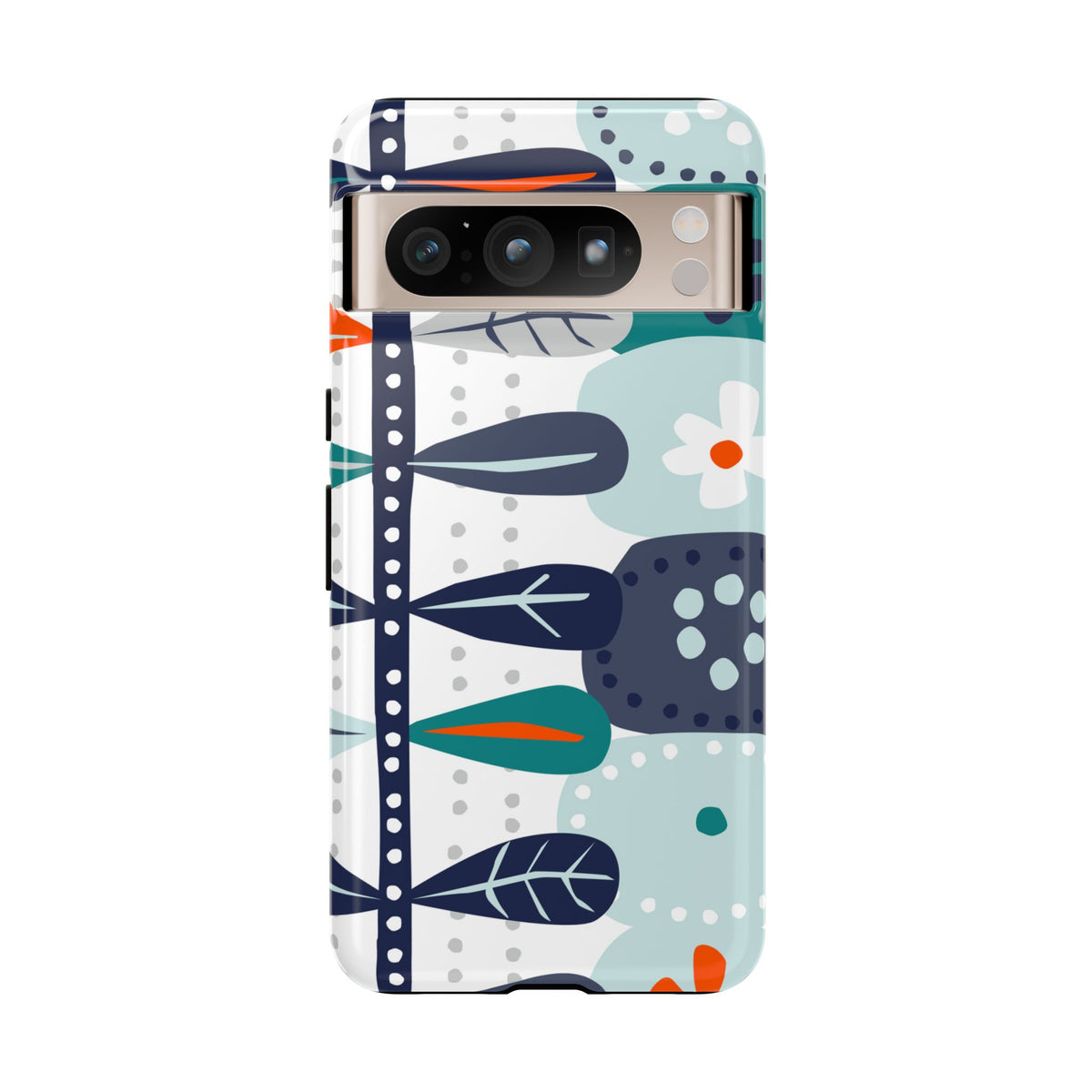 Scandinavian Modern Floral Nordic Hygge Tough Phone Case