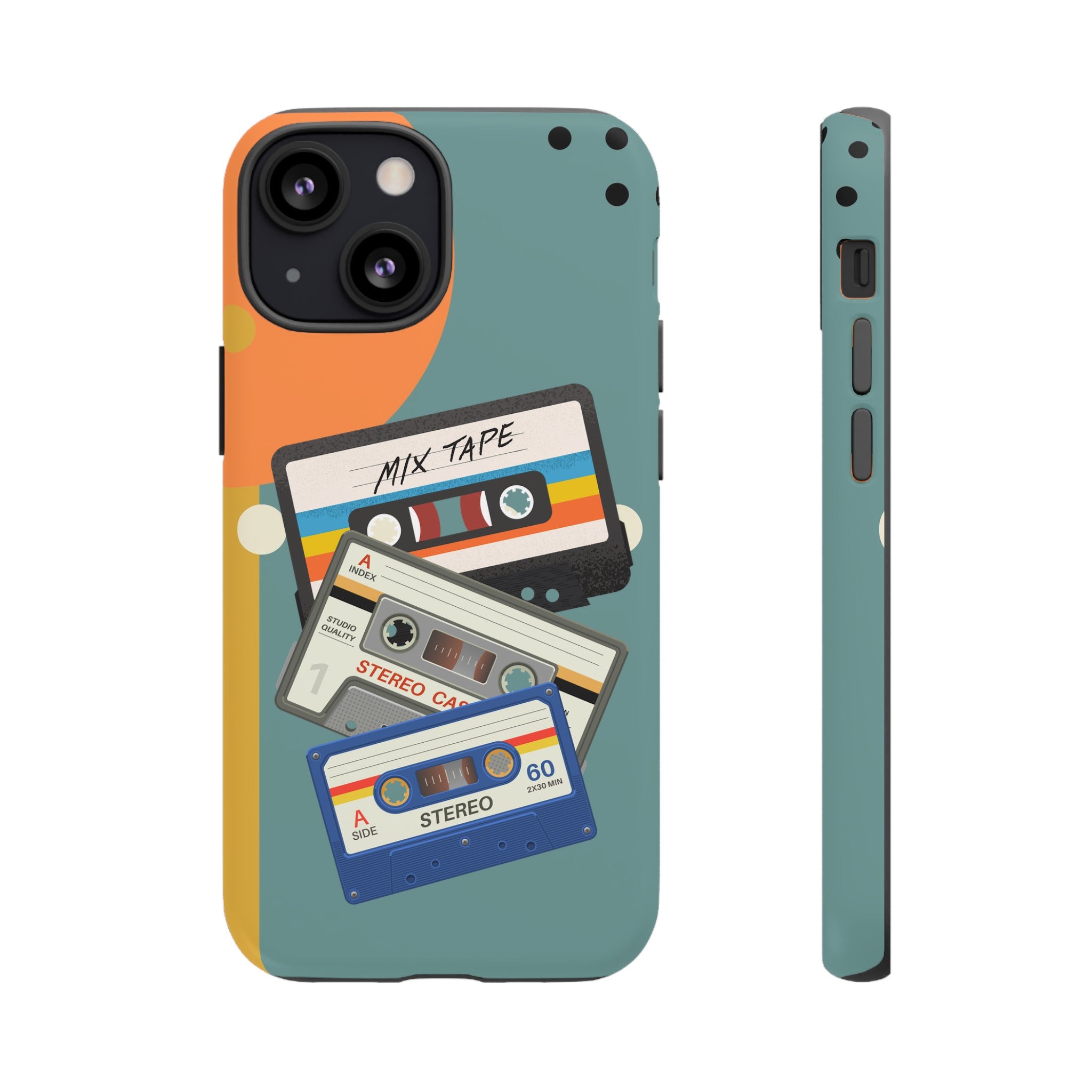 Gen X, Retro Cassettes Mid Mod Smart Phone Tough Cases