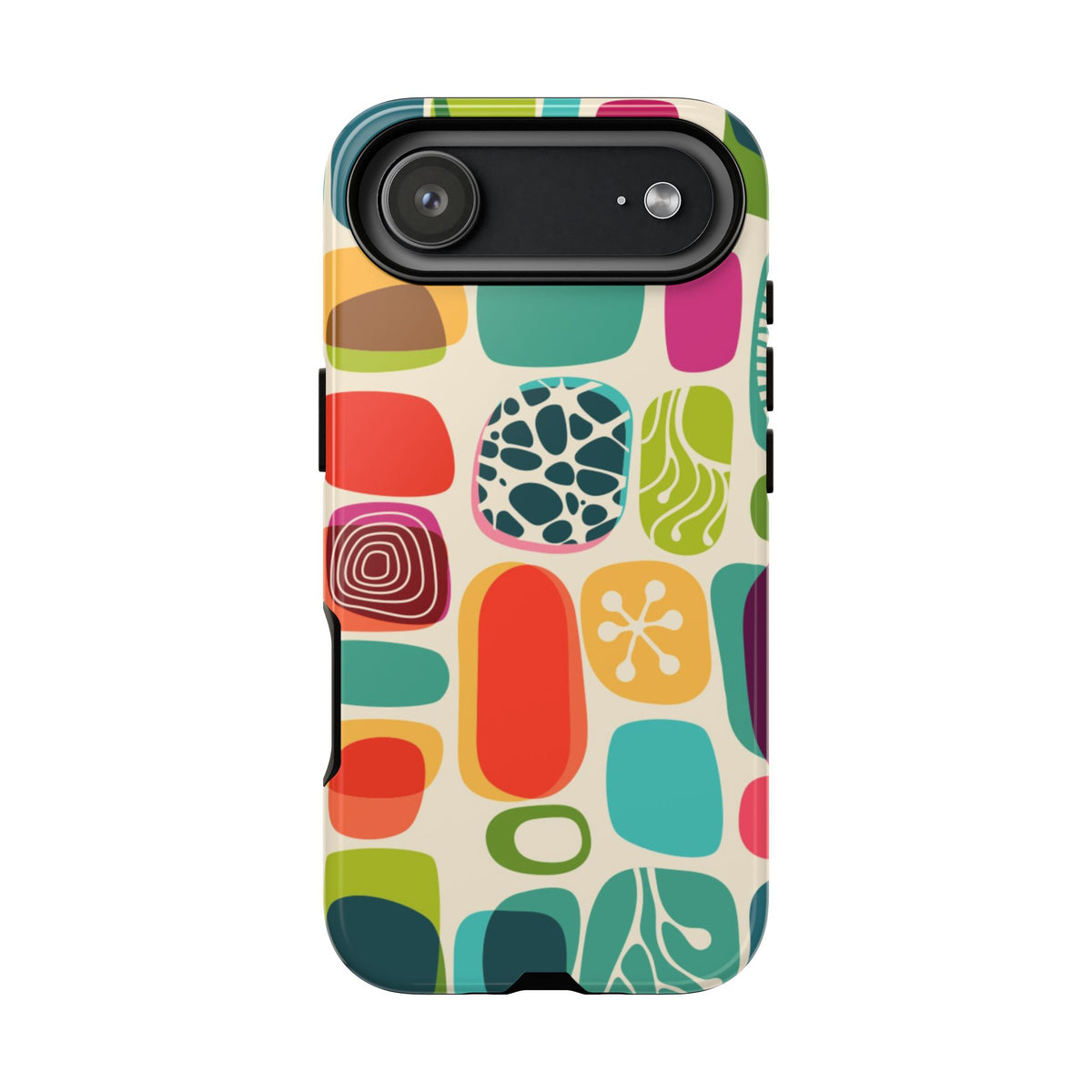 Mid Century Modern Amoeba Designed Tough Phone Case