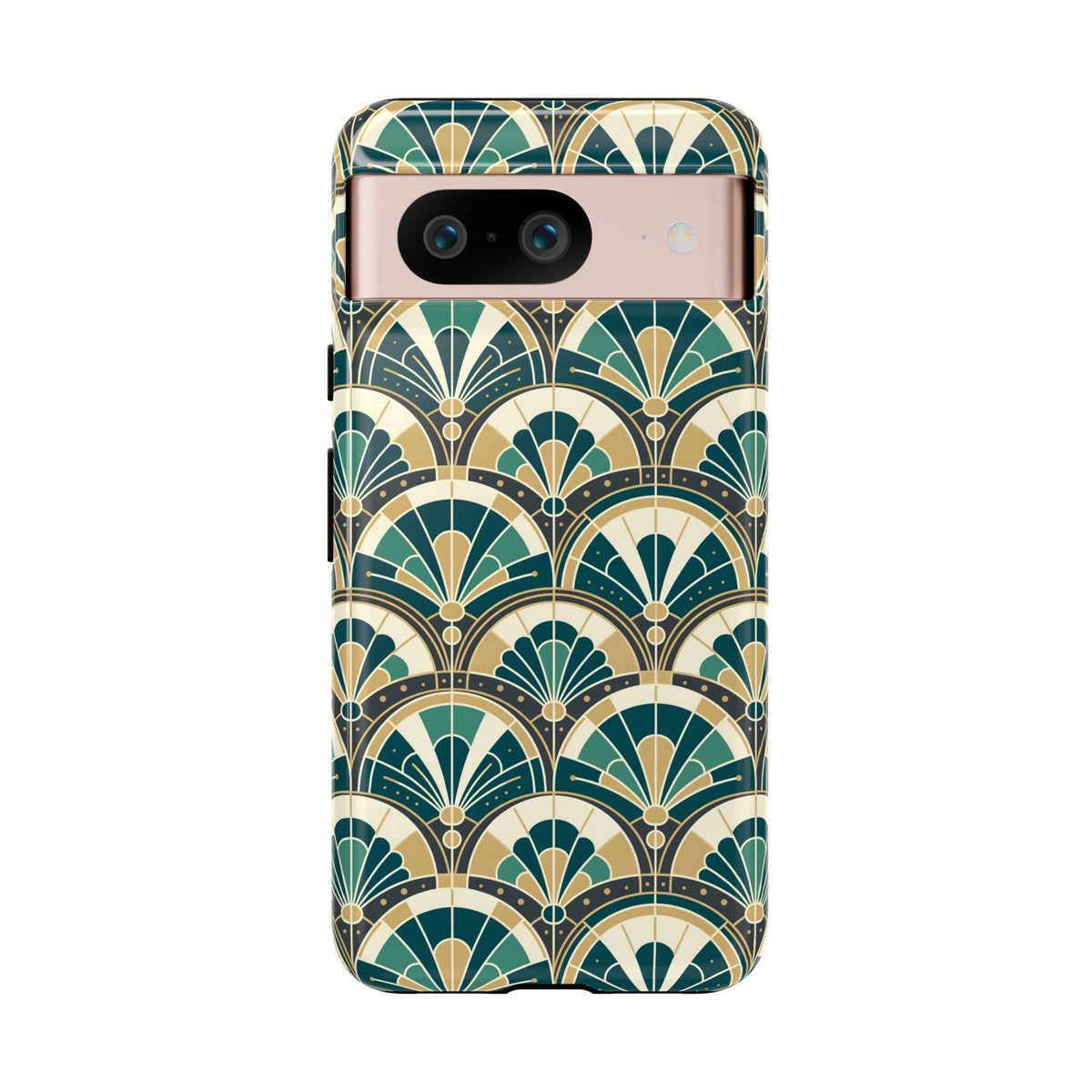 Art Deco Peacock Inspired Tough Phone Case