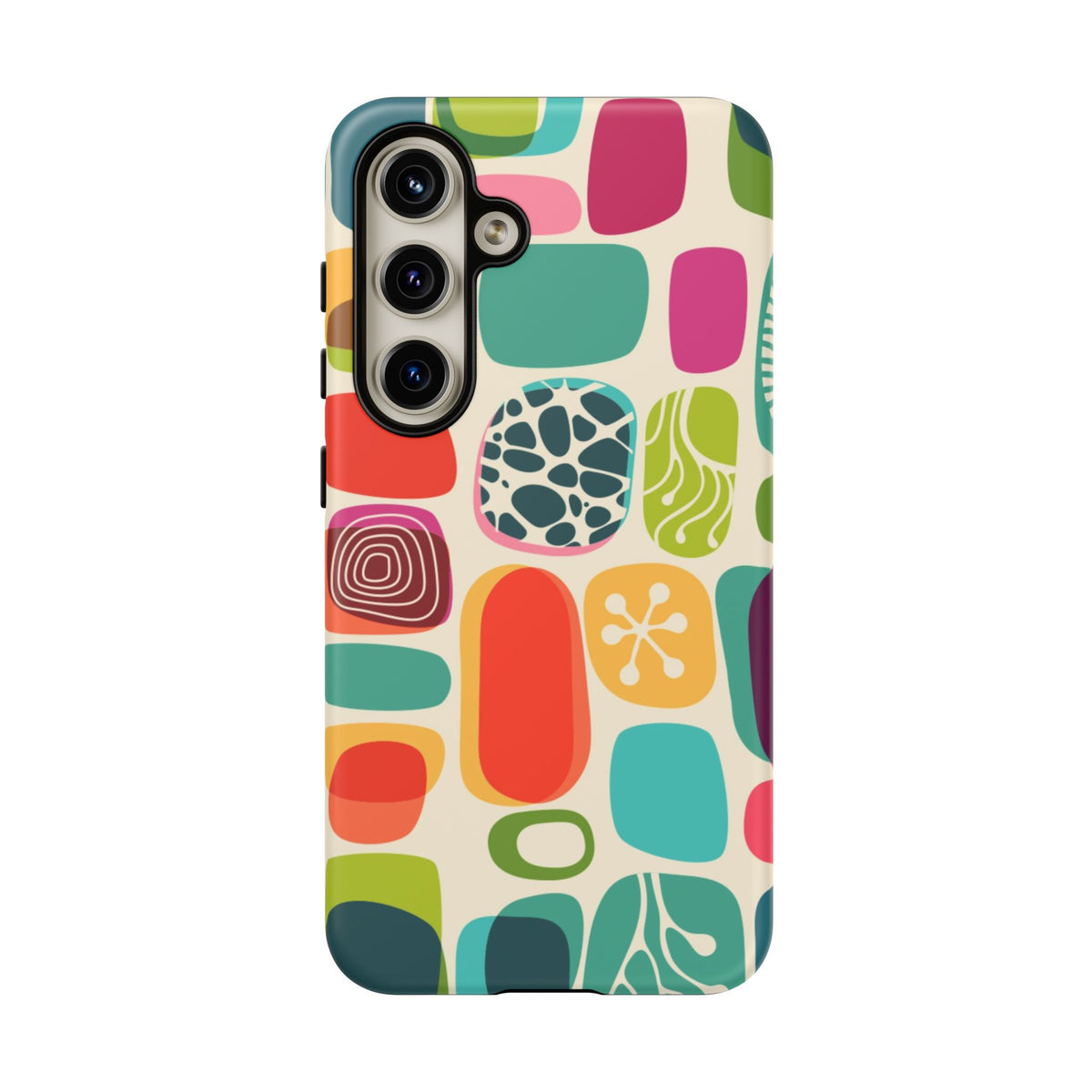 Mid Century Modern Amoeba Designed Tough Phone Case