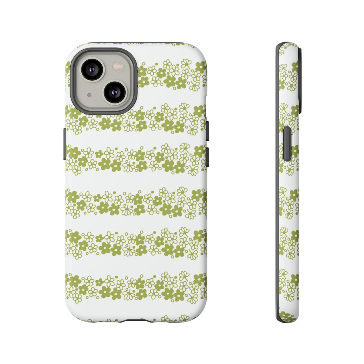 Pyrex Crazy Daisy Spring BlossonFloral Phone Case: Tough Cases with Elegant Green Floral Design, Durable Phone Cover
