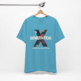Generation X Retro Tee, Raised On Hose Water And Neglect Unisex Jersey Short Sleeve Tee - Mid Century Modern Gal
