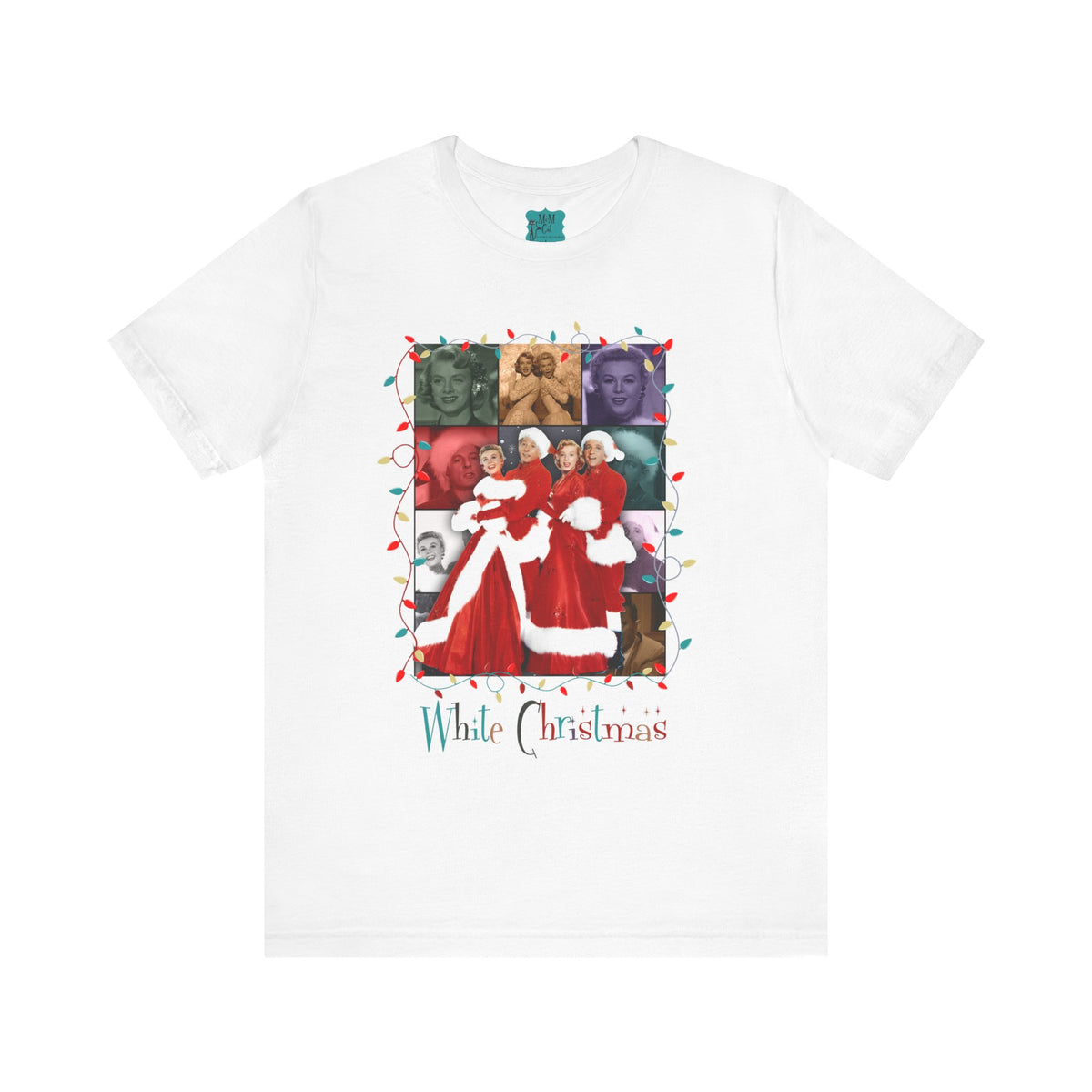 Wallace And Davis Sisters Sisters 50s White Christmas Movie Tee - Mid Century Modern Gal