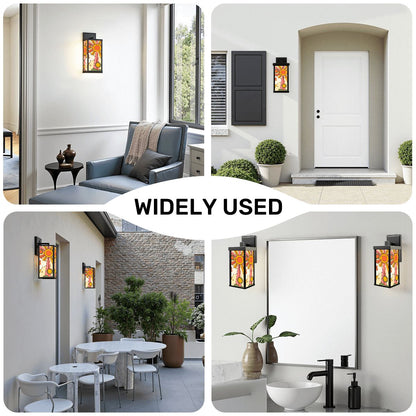 Retro Rays Groovy 70s Sunshine Mid Mod Patio Wall Light - Mid Century Modern Gal
