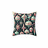 Shiny Brite Ornaments Mid Century Modern Christmas Pillow, Pink, Aqua, MCM Pillow And Insert Home Decor 14" × 14"