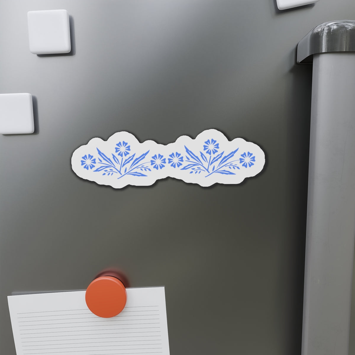 Pyrex Kitchen Cornflower Die-Cut Magnets - Mid Century Modern Gal